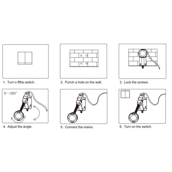 High Bay Explosion Proof LED Lights ATEX 10-60W 3000k-5000k