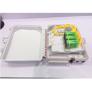Telecommunication FTTH Termination Box Durable High Impact Resistance