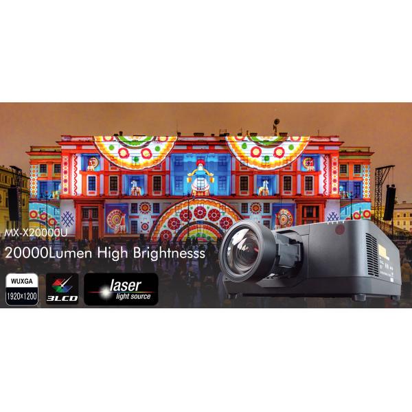 20000 Lumens 3d Mapping Equipment Laser Projector Immersive Projection