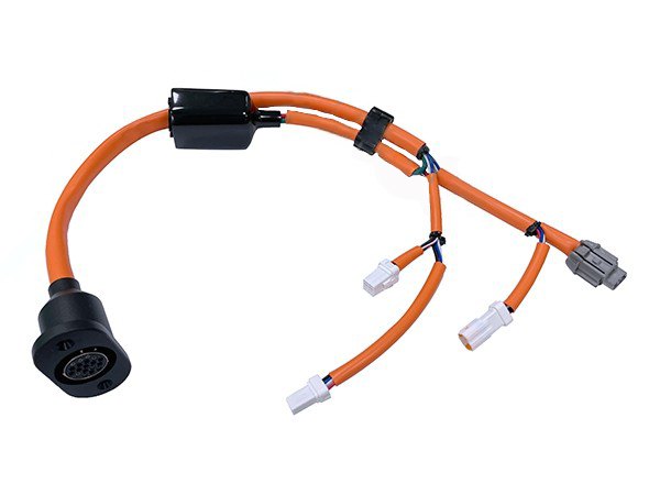 19 Core Female Head Socket Two Wheeler Wiring Harness Flame Retardant Waterproof