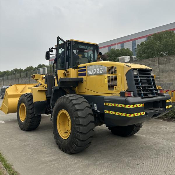Used WA320-5 Loader Japan Komatsu WA320-3 WA320-5 WA470-3 WA470-6 Wheel Loader In Excellent Condition