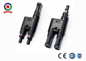 Buy cheap Multi Contact Solar Branch Connector T Branch Connector 1000VDC Black Color product