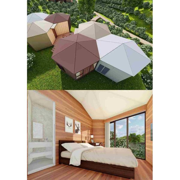 Fashionable Luxury Custom Modular Homes Elegantly Design Shock Resistance