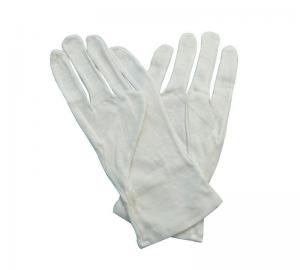 Buy cheap 100% Cotton Fabric Gloves Anti Static Gloves Anti Static For Electronics Assembly product