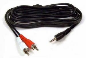 Buy cheap 3.5mm to 2rca av audio cable 6FT product