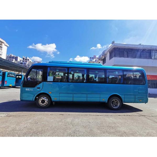 LHD Second Hand Luxury Bus 31 Seats With Automatic Transmission