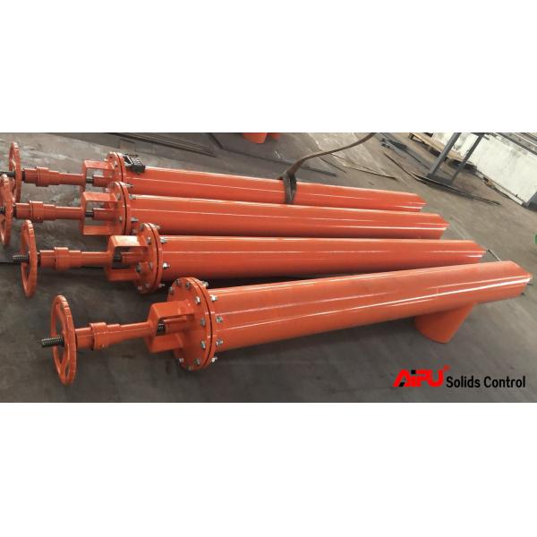 12" Oilfield Mud Tank Suction Valves Polished For Control Drilling Mud