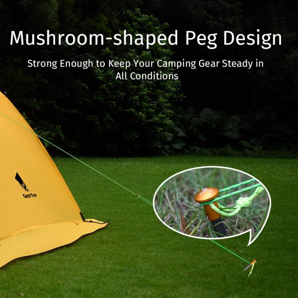 5.9in Aluminum Tent Pegs