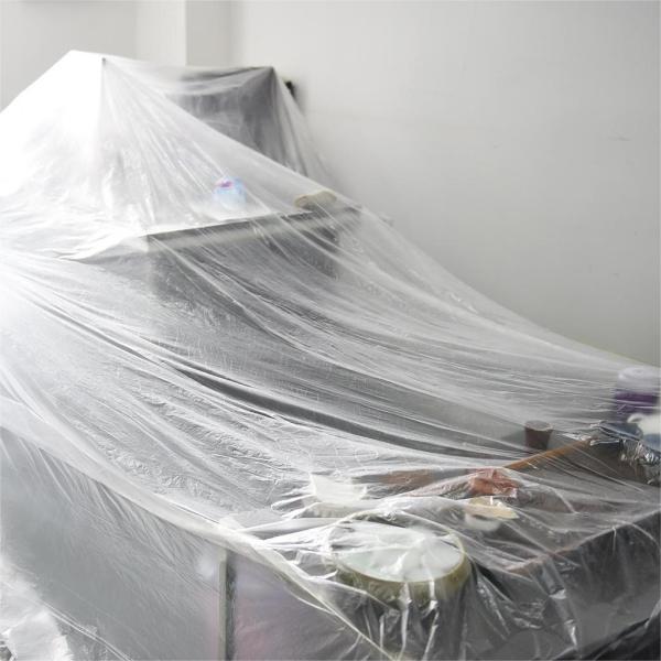 Customized Clear Plastic Protective Painting Drop Cloth for Packaging Film Protection