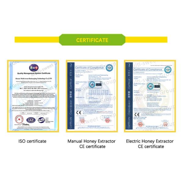 Stainless Legs Manual Honey Extractor For Bee Keeping