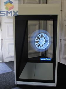 Buy cheap 1 Sided HoloCube hologram advertising display showcase in stereo display product
