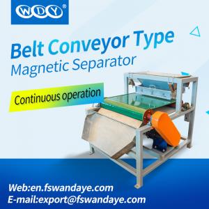 Buy cheap 4 - 10T 3 Layer Magnetic Roll Separator , Metal Separation Equipment 1.5KW Feldspar sand Quartz product