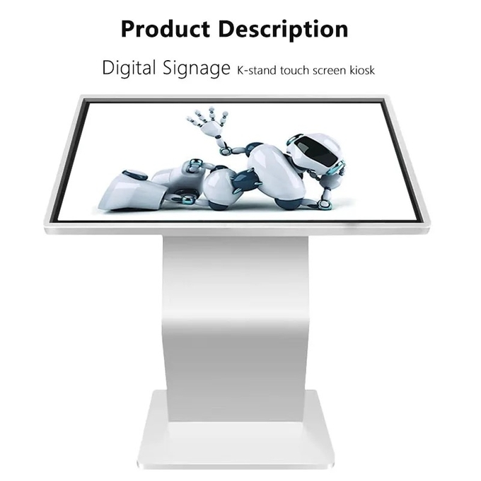 350cd/M2 Touch Screen Self Service Kiosk 1920 X 1080 Vertical Touch Screen