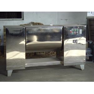 China Wet Powder Groove Mixing Machine 280L / Batch With Electric Discharge on sale