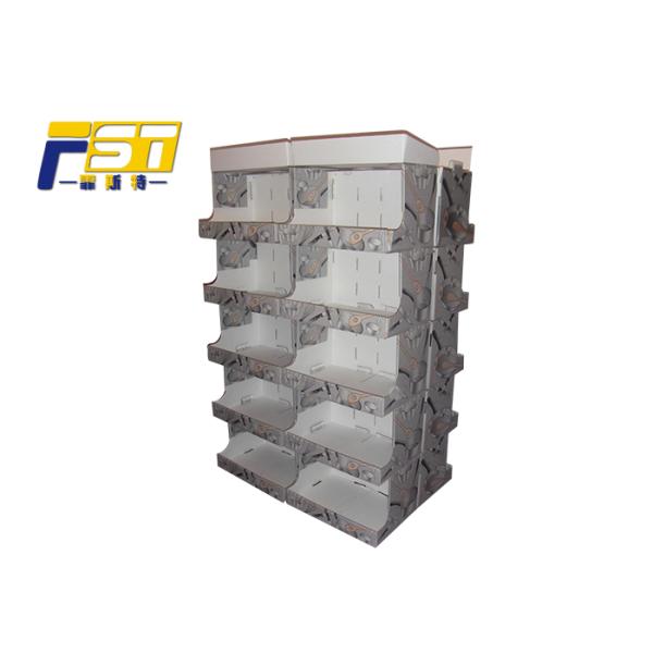 Durable Eco - Friendly Cardboard Pallet Display , Beautiful Paper Pallet Display Case