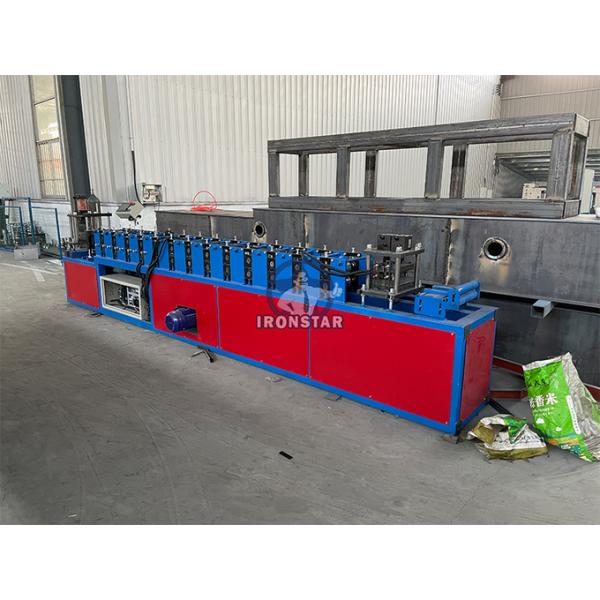 “C Channel Track Roll Forming Machine Automatic C Guide Rail Roll Forming Machine Shutter Door Track Slide Rail Forming Machine for Metal Construction