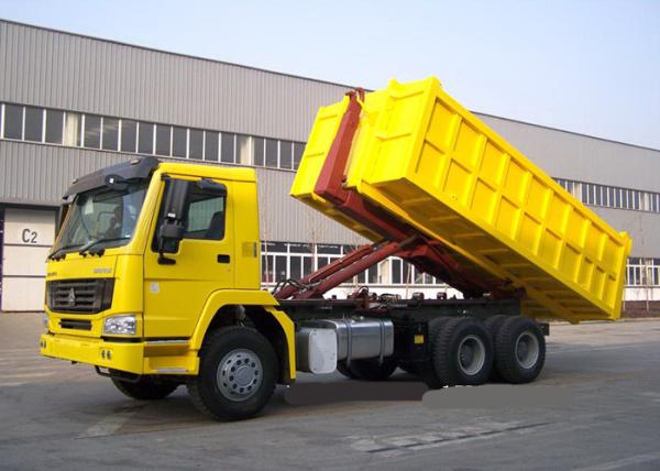 Quality Hydraulic Control System Automated Garbage Collection Truck 6X4 LHD Euro2 for sale