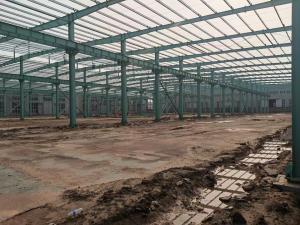China C/Z Section Steel Purlin Prefab Warehouse Solid H Shape Steel Beam Structure on sale