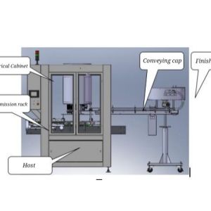 SUS304 Inline Capping Machine 2400mm Automatic Bottle Capping Machine