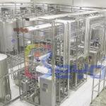 PLC 3000L/H Milk Processing Plant Machinery Energy Saving