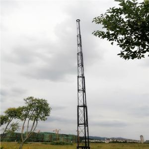 Guyed Movable Winch Up 30M Cell On Wheel Tower