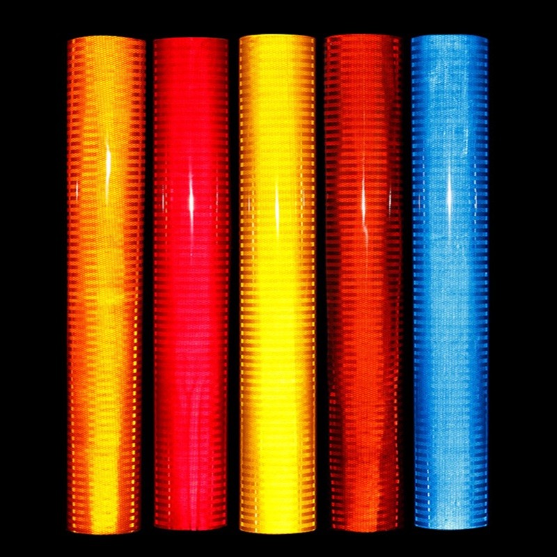 Type IV Plastic Adhesive Sheet High Intensity Prismatic Reflective Sheeting ODM