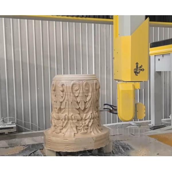 6 Axis Stone Carving Machine CNC Stone Machining Center For Kitchentop Countertops
