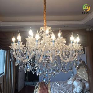 Buy cheap Luxury Crystal Candle Lamps Chandeliers Villa Hall E14 product