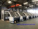 High Precision Flute Laminator Machine / Automatic Corrugated Sheet Pasting