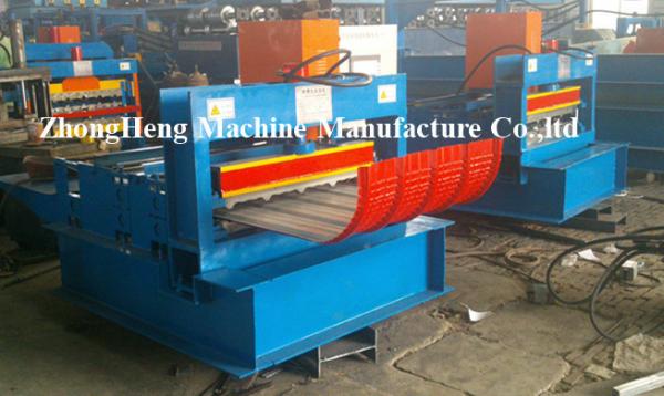 Quality 4 + 4kw Vertical Curving Hydraulic Metal Crimping Machine For Roofing Panels for sale