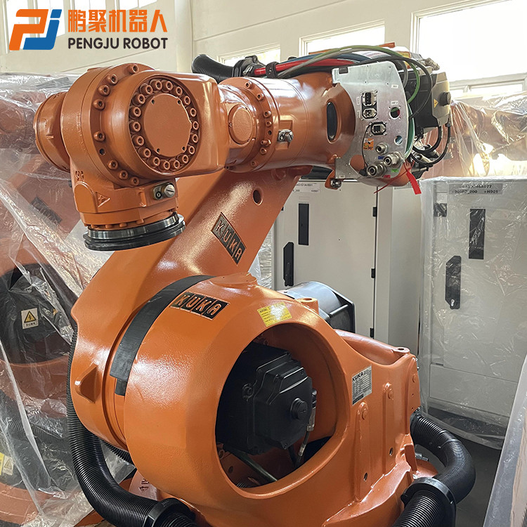 Kuka Kr210 2700mm Reach Robotic Arm 210 Kg Payload AC380V Power Supply Picking Used Robot Spot Welding Assembly Grinding