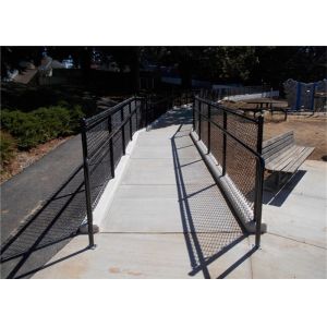 Galvanized Wire Green PVC Coated Wire Diamond Chain Link Fence