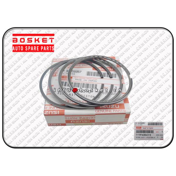 1191630430 1-19163043-0 Air Compressor Piston Ring Kit Suitable for ISUZU FSR32 6HE1T
