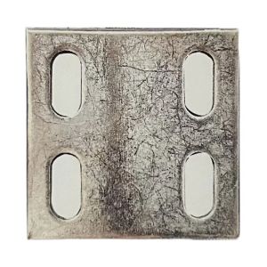 Fixing And Connecting Building Wall Embedded Steel Plates Anodized Rectangular