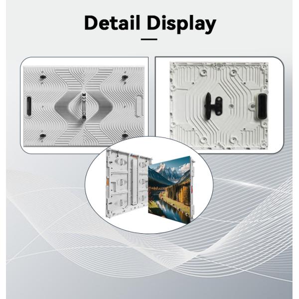 Rugged Led Screen Indoor 3d Led Billboard Display Board Foldable For Poster Banner
