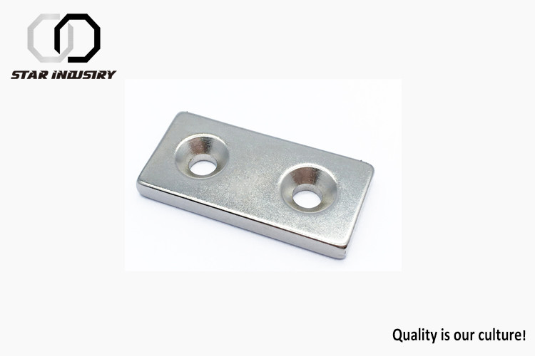 Buy cheap Bright Bonded Countersunk Neodymium Magnets Durable Long Service Life product