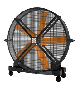 Dustproof PMSM Portable Warehouse Fans For Extreme Conditions