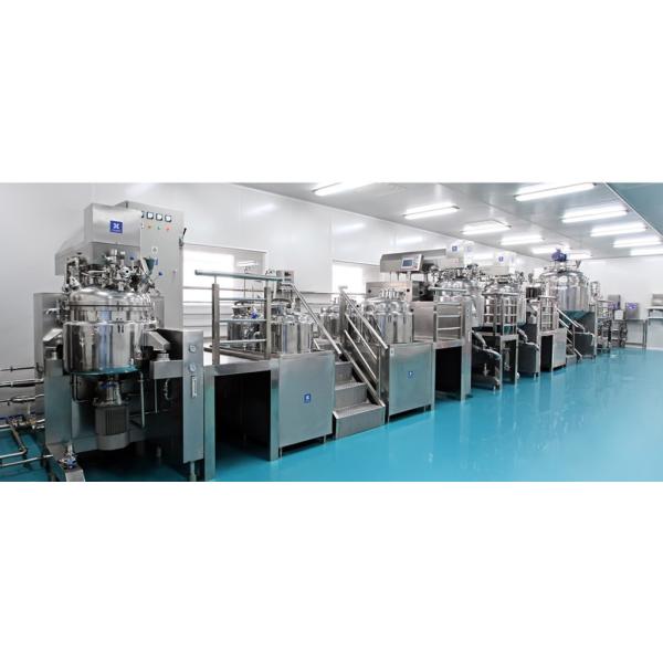 Cosmetics Vacuum Homogenizing Emulsifier Electric Vacuum Emulsifying Mixer