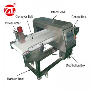 China Cake Meat Fish Metal Detector Machines , Metal Detector For Food Factory on sale
