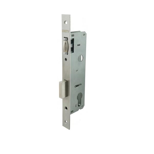 Narrow Mortice Door Lock With Reversible Latchbolt For Passage 25mm Backset