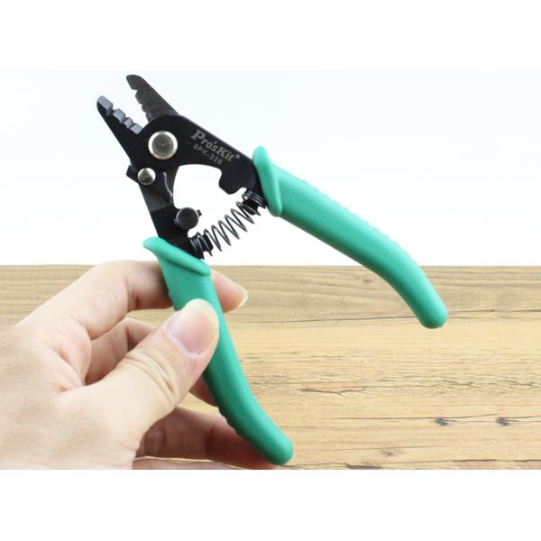 Proskit FTTH Fiber Optic Cable Stripper S50C Material 148mm Size FTTH CATV Application