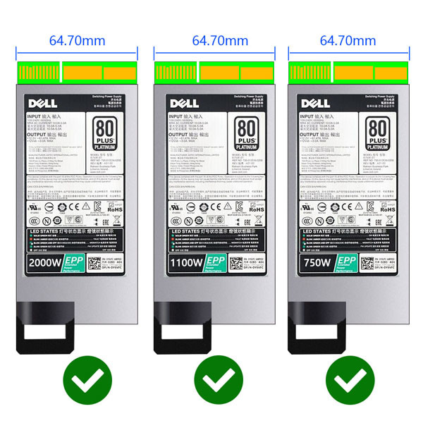 ATX 16x 6Pin Power Supply Breakout Board Adapter For Dell Brand / PSU / BTC Mining