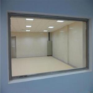 Buy cheap Nuclear Magnetic Resonance Rf Shielding Radiation Proof Windows 100dB 130MHz product