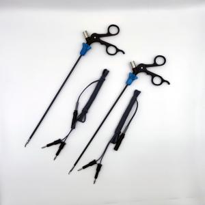 China Double Action Straight Head Bipolar Cable Laparoscopy Forceps with CE Certification on sale