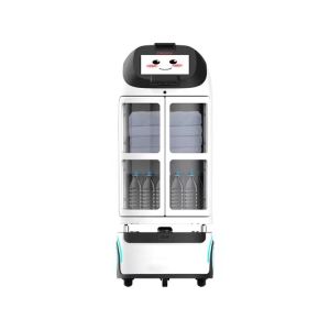 Buy cheap White Inpatient Ward Hotel Delivery Robot Elevators Intelligent Service product
