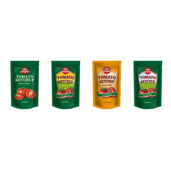 OEM-Standard 56g Natural-Flavored Ketchup Sachets Compliant With International Norms