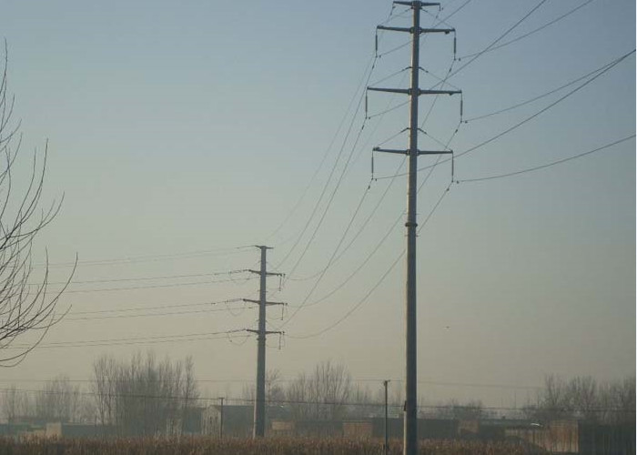 Buy cheap Lightweight Tubular Steel Pole Tubular Utility Poles Easy To Assemble product