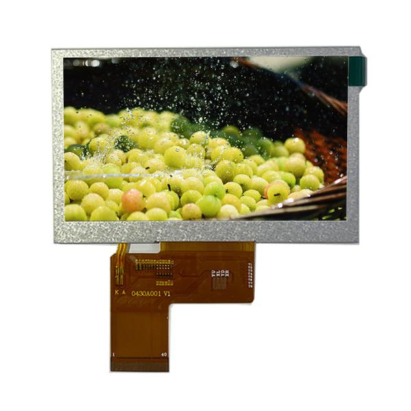 IPS 40PIN Parallel LCD Display ST7262 4.3 Inch Touch Screen 800xRGBx480