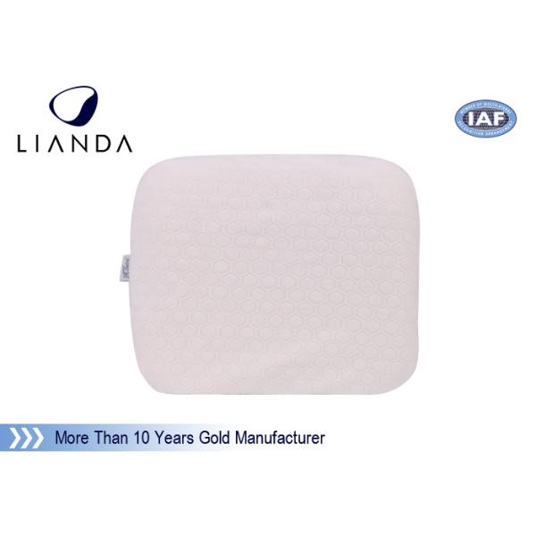 Healthy 100% Organic Cotton Memory Foam Head Pillow For Flat Head Preventing