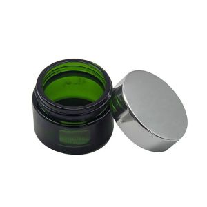 Clear Amber Frosted Glass 5g Cosmetic Glass Jars